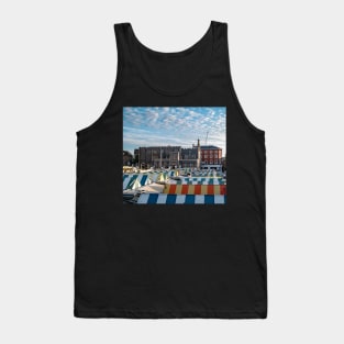 A view across the outdoor market in the city of Norwich Tank Top